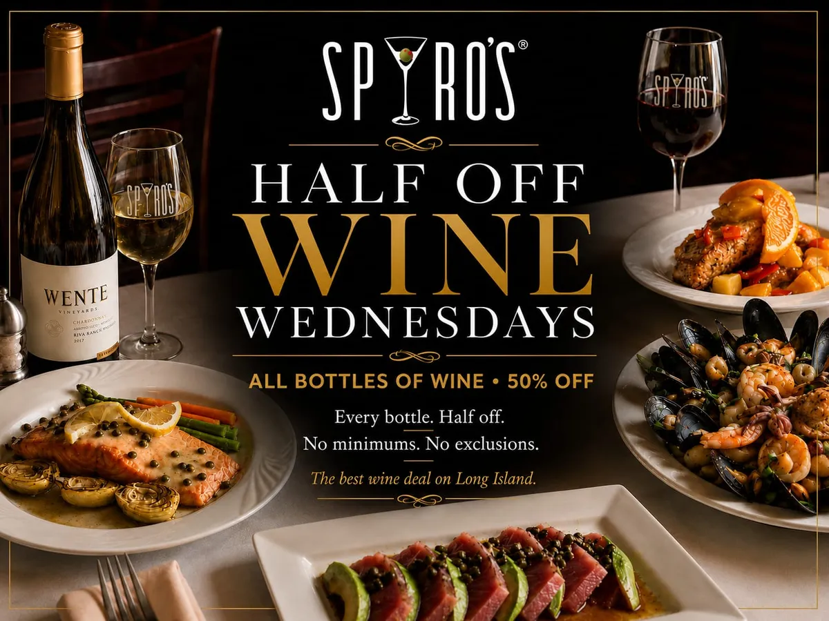 Wine Wednesday flyer